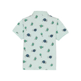 Boys All Over Printed Polo T-Shirt